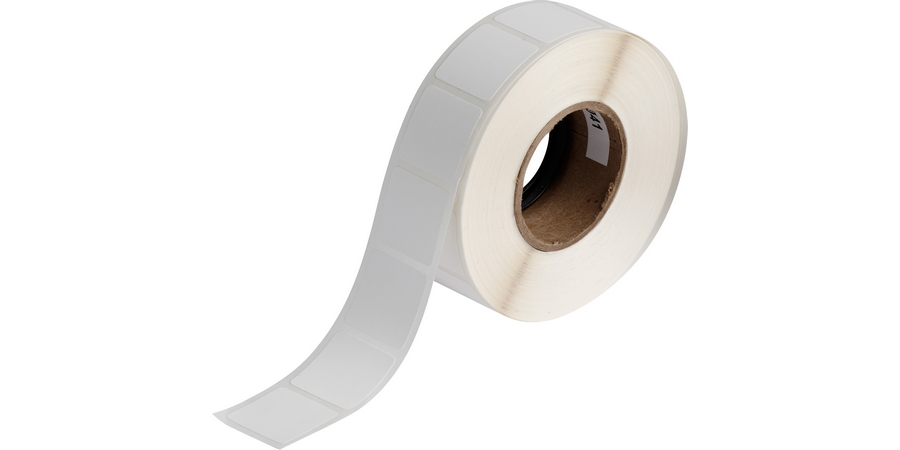 Laboratory Label, 1 in. L x 1 in. W Label, White