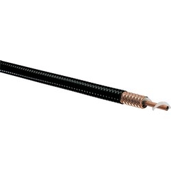 HJ5-50, HELIAX Standard Air Dielectric Coaxial Cable, Corrugated Copper, 7/8 In, Black PE Jacket