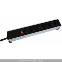 
 BARRE D’ALIMENTATION 120VAC-15A, 6 LUMIÈRE OUTLETPILOT, CORDON DE 6 PIEDS
