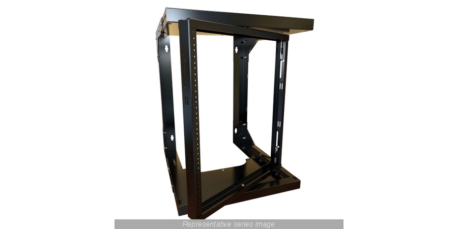 Swing Frame Rack,RAL 9005 Jet Black,40-1/2 in. Ht,Powder Painted Steel ...