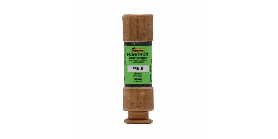 Class RK5 fuse, FRN-R, time-delay, dual-element, current limiting fuse ...