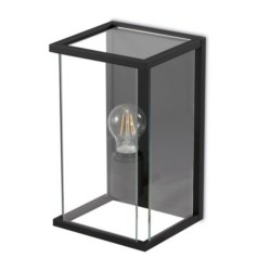 Decorative Wall Lantern, ES E27, 15W LED (Max.), IP54, Anthracite/black