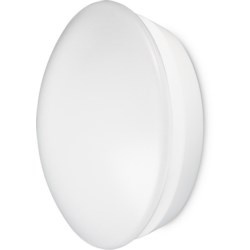 RadiaLED Ceiling Light, Mains, IP44, Diameter 410mm, Bulkhead, 30W, 4000K, LED, Opal
