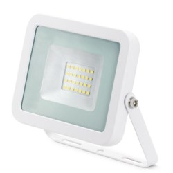 20W LED Floodlight, IP65, Aluminium, 4000k, White