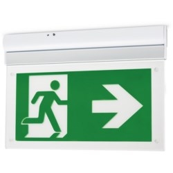 Wall/ceiling Exit Blade, Maintained, 3M, IP20, without Legend