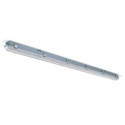 ToughLED Batten, Weatherproof, 5ft, Twin, IP65, 4000K, 57W, 7000lm, Frosted Diffuser