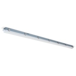 ToughLED Batten, Weatherproof, 6ft, Single, IP65, 4000K, 35W, 4300lm, Frosted Diffuser, Microwave On/Off