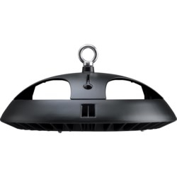 Toughbay Ceiling Mount, Hook, Circular, 180W, 19,700lm 5700K, IP65, 105 Dimmable, Black