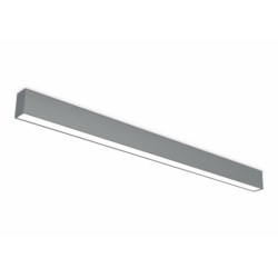 Line Of Light Light Fitting, Direct, 1500mm, Middle/End, 35W, 4000k, Grey