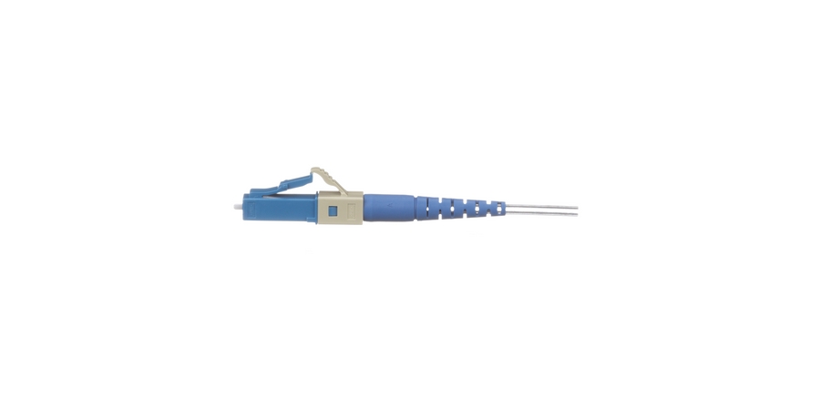 Fiber Optic Connector, LC/UPC Connector, Fusion Spliced Connector, Blue ...