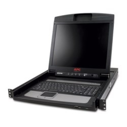 APC AP5717UK rack console 43.2 cm (17&quot;) Black