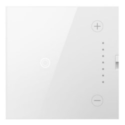 Wi-Fi Ready Remote Dimmer, Touch Style, 120 Volt AC Output, 900 Megahertz, 4.2" length x 1.77" Width x 1.79" Depth x 4.185" Height, FR4, White