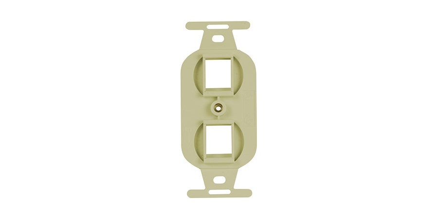 106 RECEPTACLE STRAP 2 PORT, IV