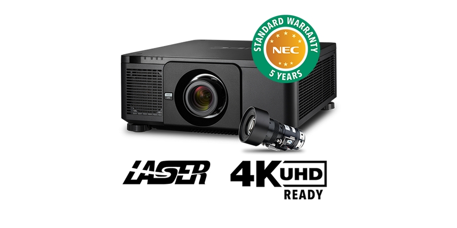 Projector, 4K+, Standard, Data/Business, 8000 lm, VGA, Inputs VGA ...