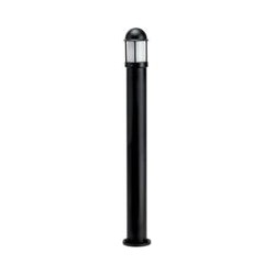 NiteLED Dome Bollard, Mains, IP44, Tall Plain, 8.5W, 4000K, 200lm, Black