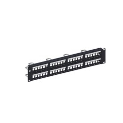 Discrete Distribution Module Panel, SL, UTP, 2U, 48 port