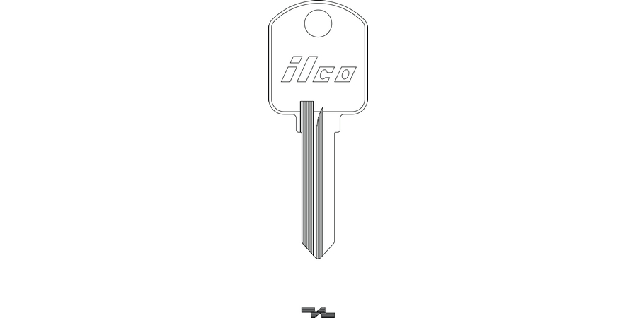 Cylinder Key Blank, 5 Pin or Disc Pin Length, Pin Tumbler Cylinder Keys ...