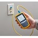 MicroScanner PoE Verifier with MS-POE Wiremap adapter, multi-language getting started guide, batteries and Fluke Networks carry pouch
