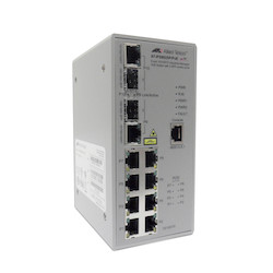Industrial Managed PoE Switch With 2 Combo Ports 10/100/1000T/SFP, 8 Ports 10/100TX