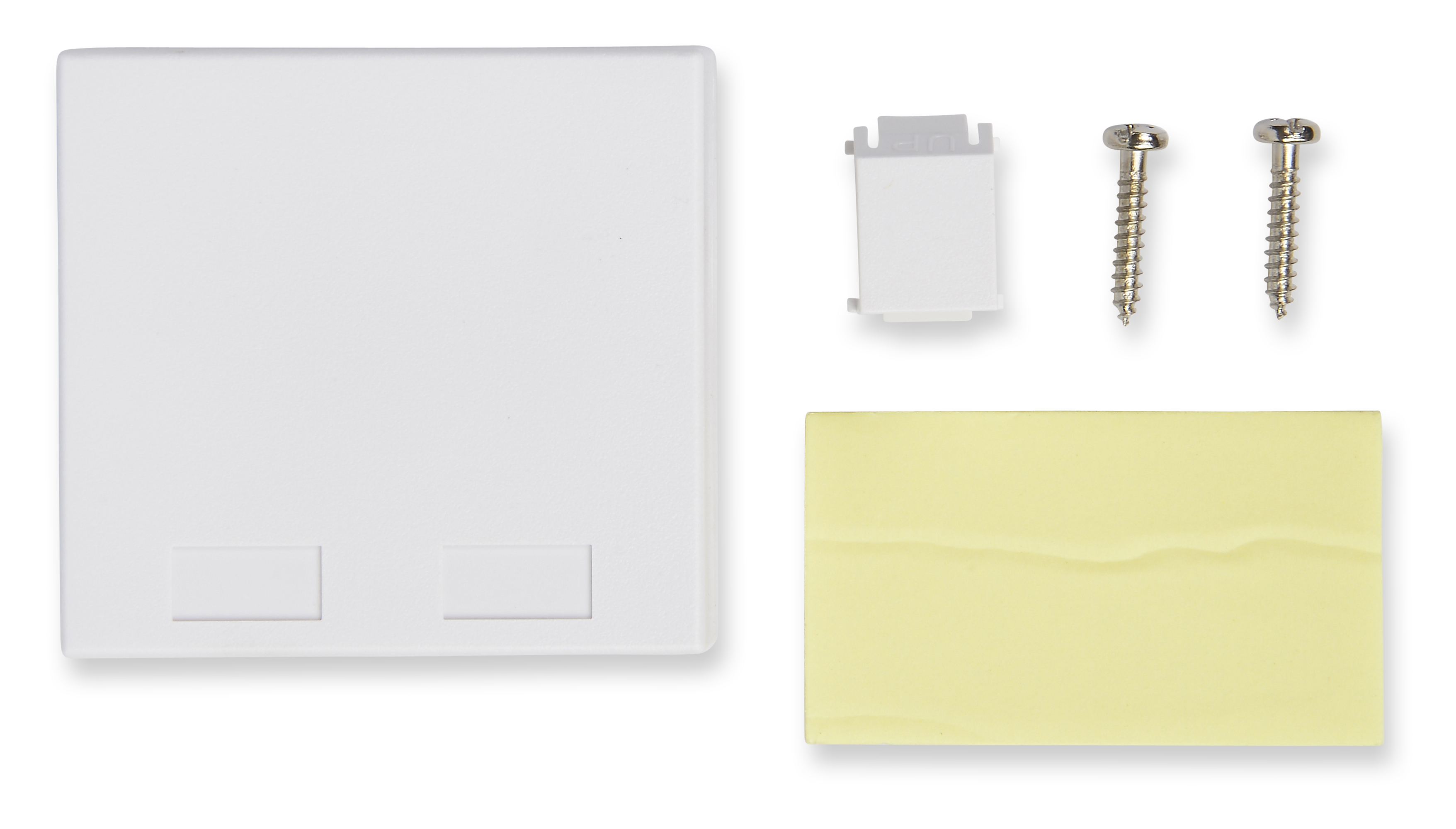 Keyconnect Side Entry Box, Electric White, Plastic, Flush-mount, Flush ...