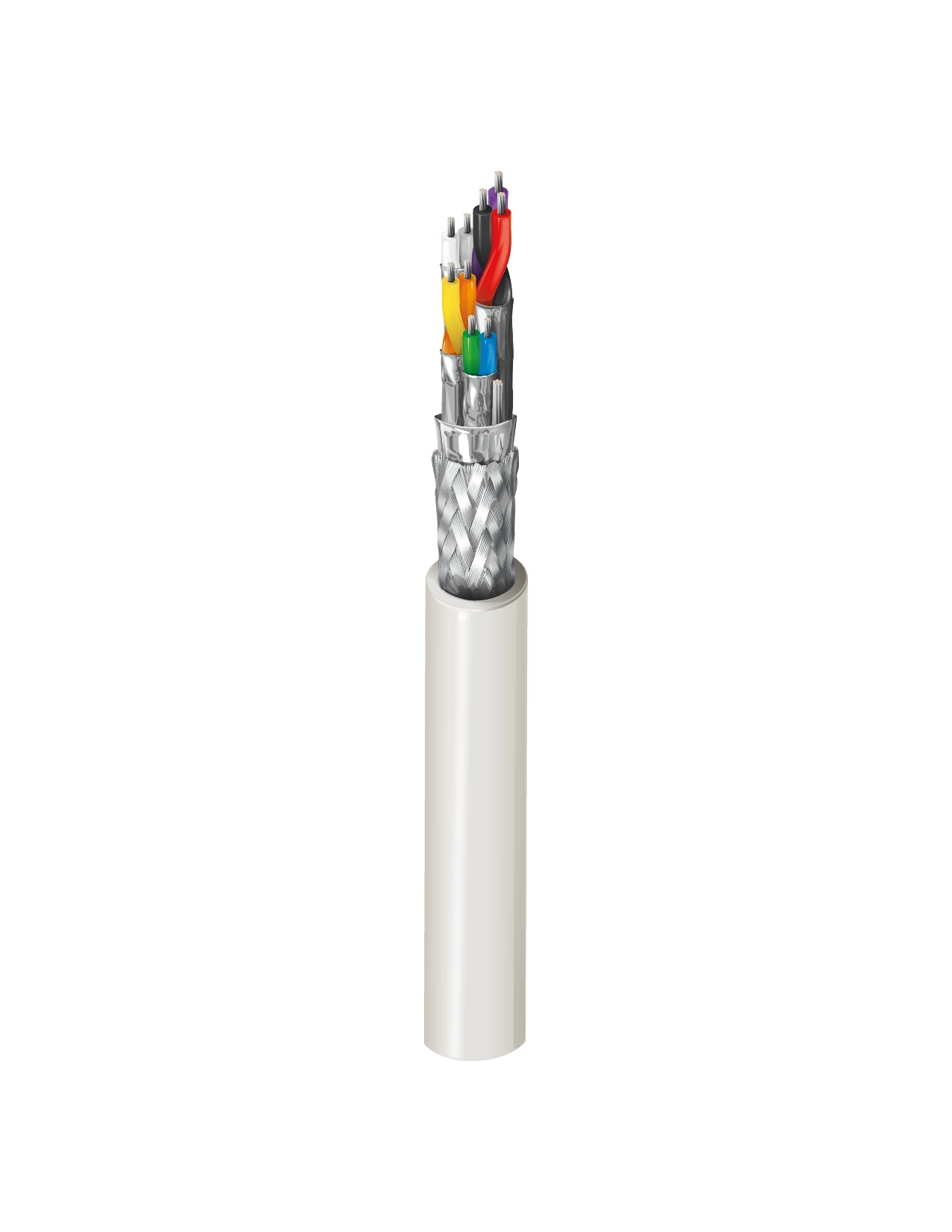 Transceiver Cable,28 AWG,3 Conductor,7 x 36 Strand,Tin-Plated Copper ...