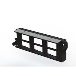 Fiber Panel, Commercial, FX UHD KCONNECT FRAME, 6 PORTS EMPTY