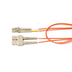 FiberExpress Patch Cord, OM1, LC Duplex to SC Duplex, 6m