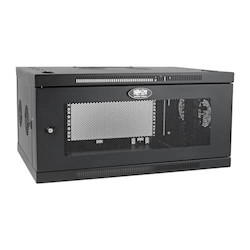 SmartRack 6U Low-Profile Switch-Depth-Plus Wall-Mount Rack Enclosure Cabinet, Wide, Acrylic Window