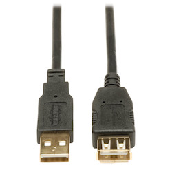 USB 2.0 Hi-Speed Extension Cable (A M/F), 6-ft.