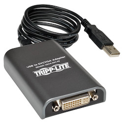 USB 2.0 to DVI/VGA External Multi-Monitor Video Card, 128 MB SDRAM, 1920 x 1080 (1080p) @ 60 Hz