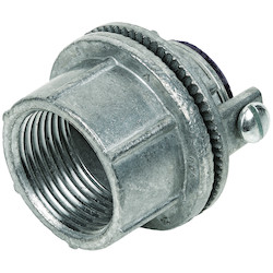 WH Series Fittings - Conduit Hubs - WH Weatherproof Conduit Hubs - NPTHUB Size 1/2 In - With Grounding Screw