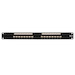16-Port Fiber Patch Panel, 1U LC/LC, Multimode or Single-mode