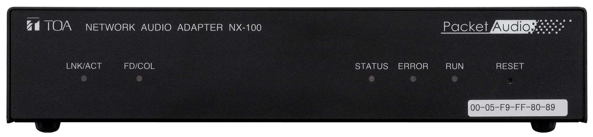 Network Audio Adaptor, 8 Input, 8 Output, 24VDC