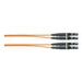 2F JUMPER MM 50/125 LC/LC DUPX FRNC 1.6 JACK.CABLE ORANGE 7 MT. ROHS