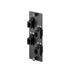 Fiber Optic Adapter Panel, 48-Fiber Loaded With Four MPO Adapters, Vertical