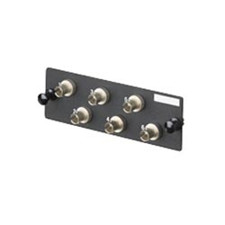 Fiber Adapter Panel 6 ST Simplex Single-mode Adapters