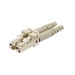 LC Duplex Multimode Fiber Optic Connector, Field Polish