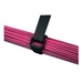 Hook And Loop Tie, CInch, 12.0"L (305mm), .75"W (19.1mm), Black, Pack of 10