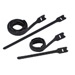 Tak-Ty Hook and Loop Cable Loop Tie Black
