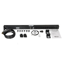 3.3/3.7kW 0U PDU distributes and monitors single-phase power in an IT or industrial environment. Built-in Java-free network interface helps you remotely monitor load levels to prevent overloads that cause downtime.