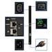 3.3/3.7kW 0U PDU distributes and monitors single-phase power in an IT or industrial environment. Built-in Java-free network interface helps you remotely monitor load levels to prevent overloads that cause downtime.
