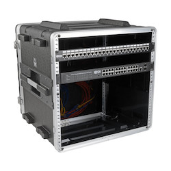 10U ABS SERVER RACK EQUIPMENT, SHIPPING CASE