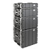 10U ABS SERVER RACK EQUIPMENT, SHIPPING CASE