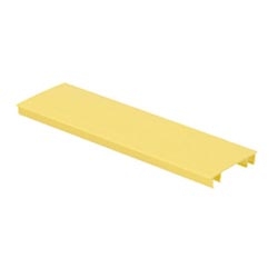 Cable Channel Cover 2x2 Yellow