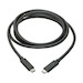 USB-C Cable (M/M) - USB 3.1, Gen 1 (5 Gbps), 5A Rating, Thunderbolt 3 Compatible, 6 ft.