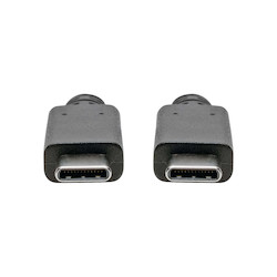 USB-C Cable (M/M) - USB 3.1, Gen 1 (5 Gbps), USB-IF certified, Thunderbolt 3 Compatible, 6 ft.