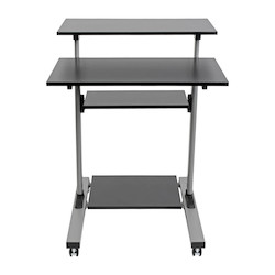 Mount, Video Display, ROLLING DESK TV/MONITOR CART, - HEIGHT ADJUSTABLE