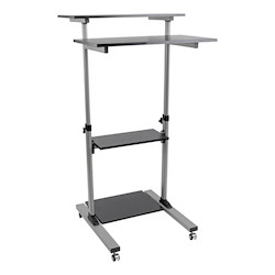 Mount, Video Display, ROLLING DESK TV/MONITOR CART, - HEIGHT ADJUSTABLE
