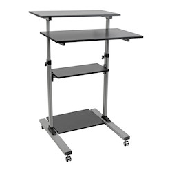 Mount, Video Display, ROLLING DESK TV/MONITOR CART, - HEIGHT ADJUSTABLE
