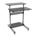 Mount, Video Display, ROLLING DESK TV/MONITOR CART, - HEIGHT ADJUSTABLE